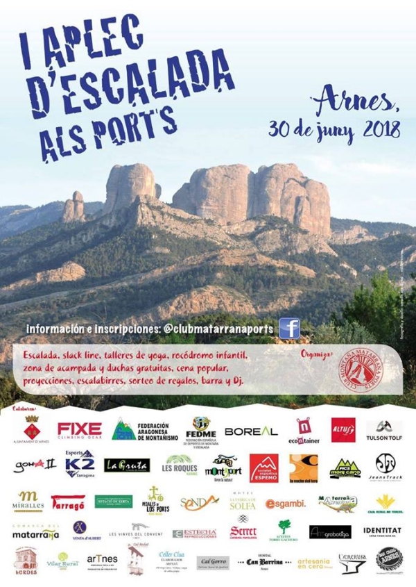 1r Aplec d�escalada dels Ports