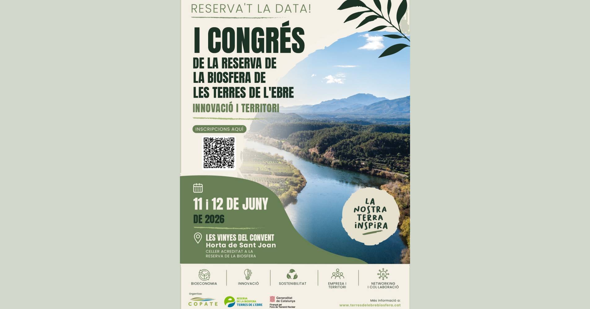 1r Congr�s de la Reserva de la Biosfera de les Terres de l�Ebre