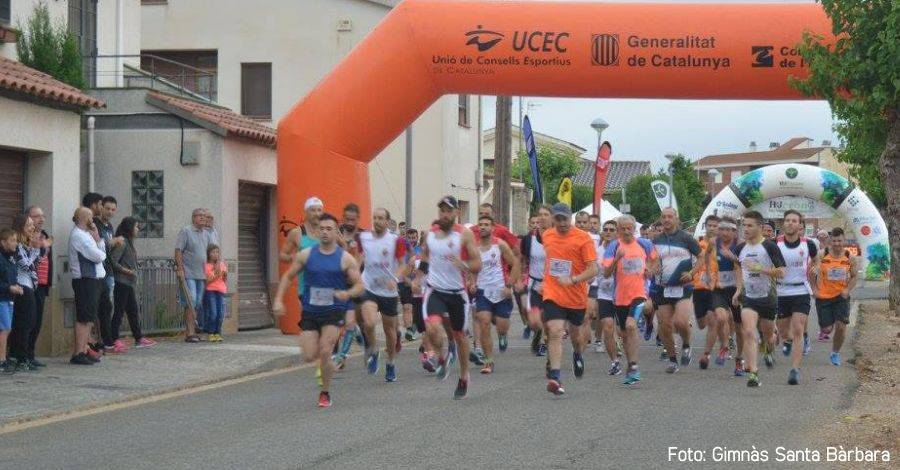 1a cursa 10K de Santa Brbara sota la pluja