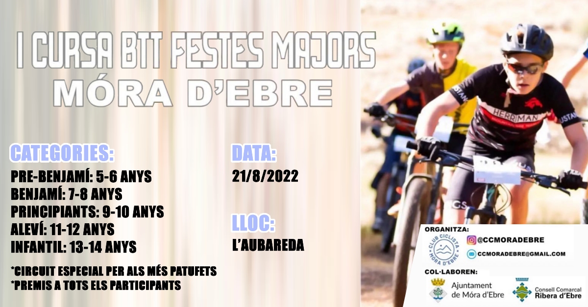 1a Cursa BTT Festes Majors de M�ra d�Ebre
