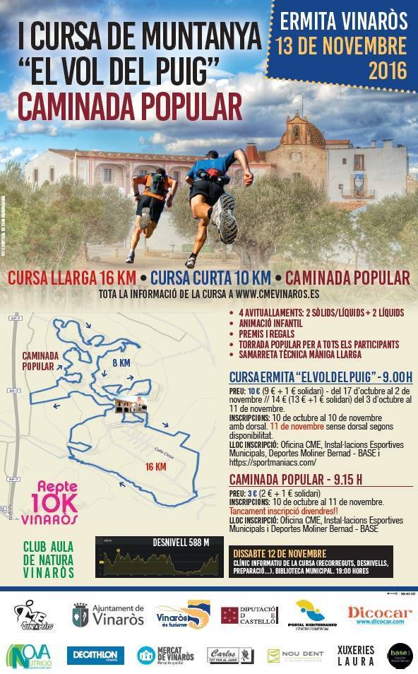 1a Cursa "El Vol del Puig" i Caminada Popular 1a Cursa "El Vol del Puig" i Caminada Popular
