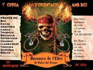 1r circuit d�orientaci� �Terres de l�Ebre. Bucaners de l�Ebre, el cofre del tresor"