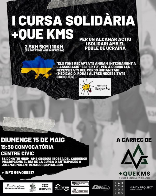 1a Cursa solid�ria +QueKms