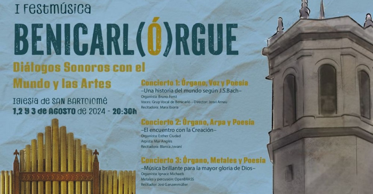 I Festival de Música Benicarl(ó)rgue I Festival de Música Benicarl(ó)rgue
