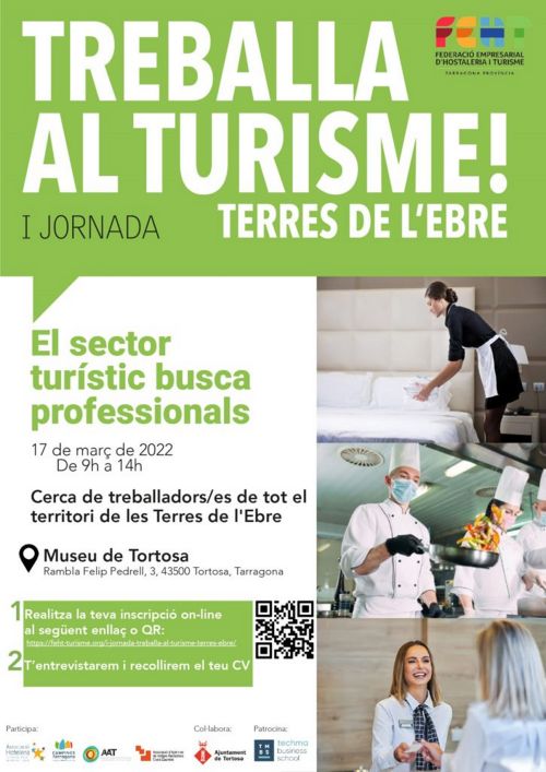 I Jornada "Treballa al Turisme" a les Terres de l�Ebre [AJORNADA AL MES DE MAIG]
