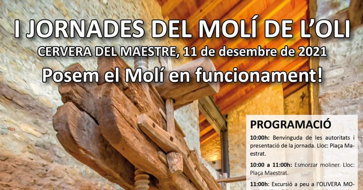 I Jornades del Mol� de l&rsquo;Oli