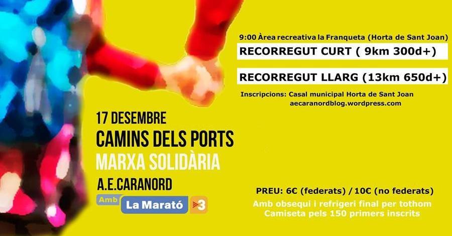 1a Marxa Solid�ria Camins dels Ports