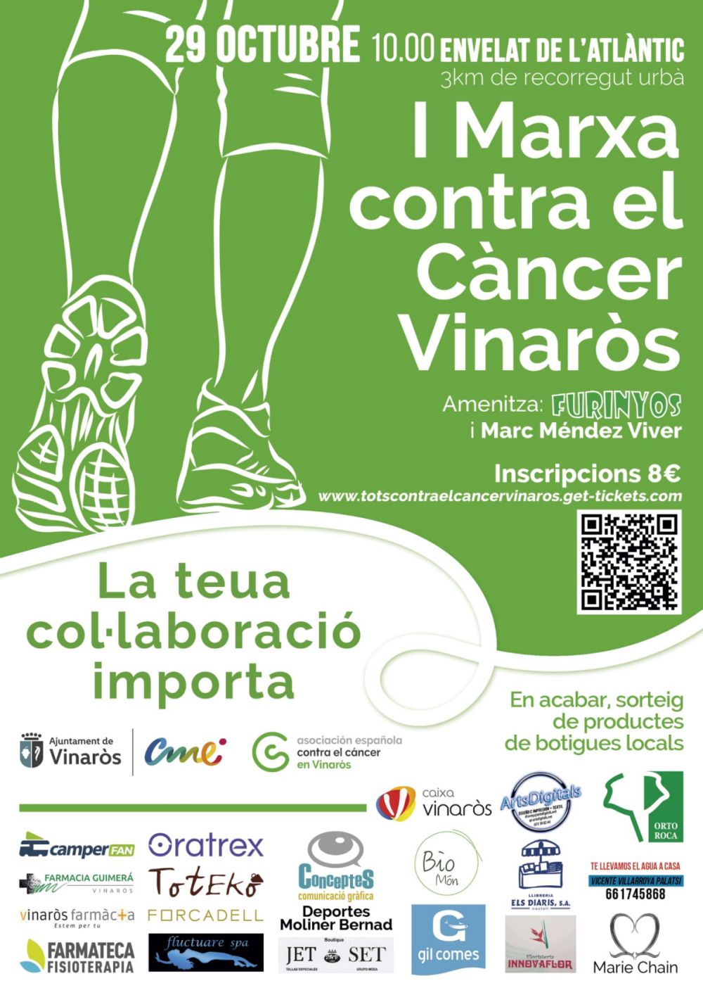 I Marxa contra el c�ncer Vinar�s