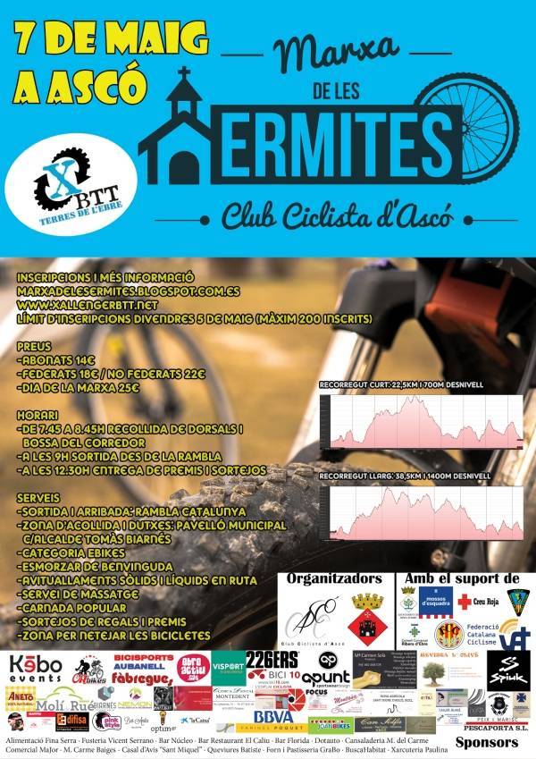 1a marxa de les Ermites (BTT) 1a marxa de les Ermites (BTT)