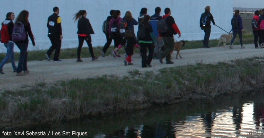 Una nit de Sant Jordi diferent caminant pel delta de l�Ebre