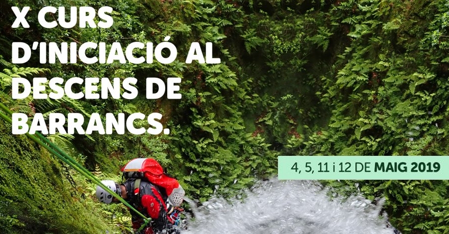 10� Curs d�iniciaci� al descens de barrancs