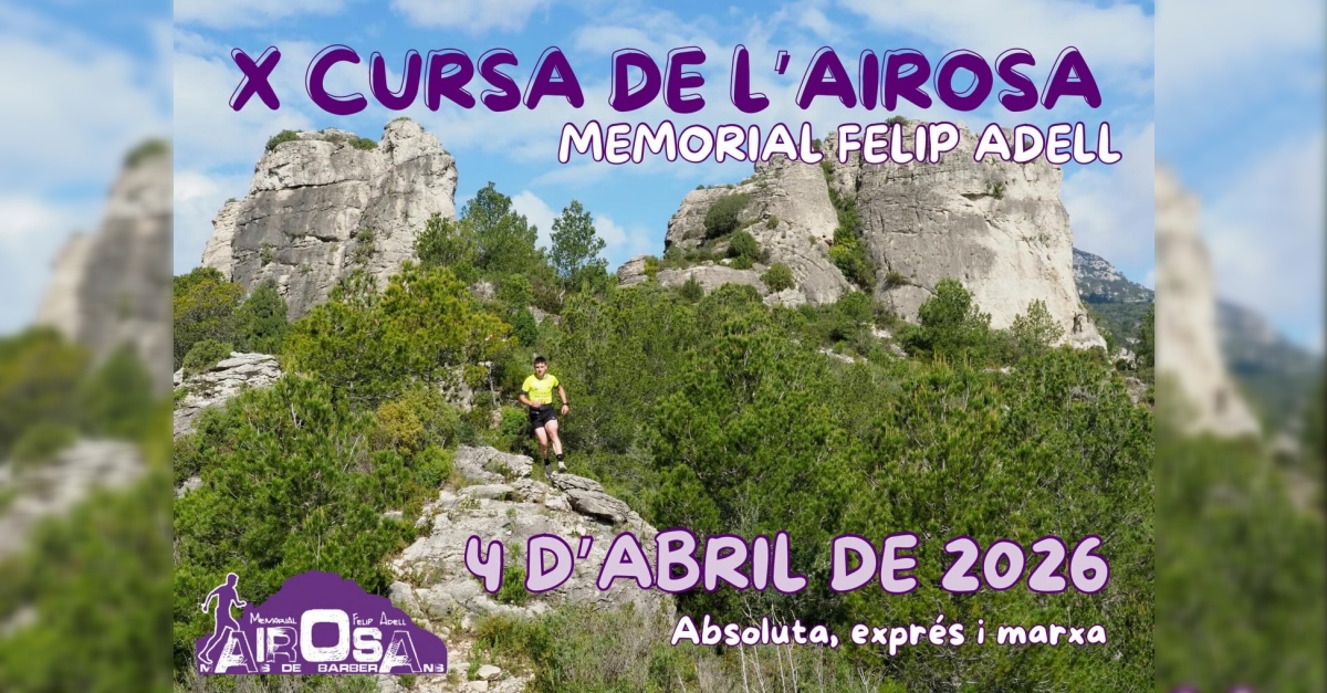 X Cursa de l�Airosa, memorial Felip Adell