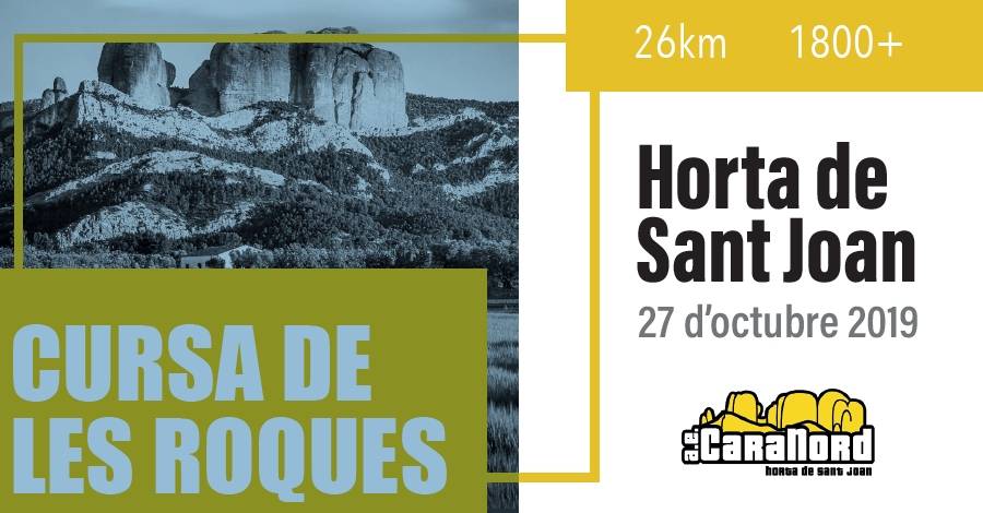 10a Cursa de les Roques **SUSPESA** 10a Cursa de les Roques **SUSPESA**