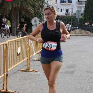 Sergi Hidalgo i Pilar Rus guanyen la 5a edici� dels 10QM La Cala.