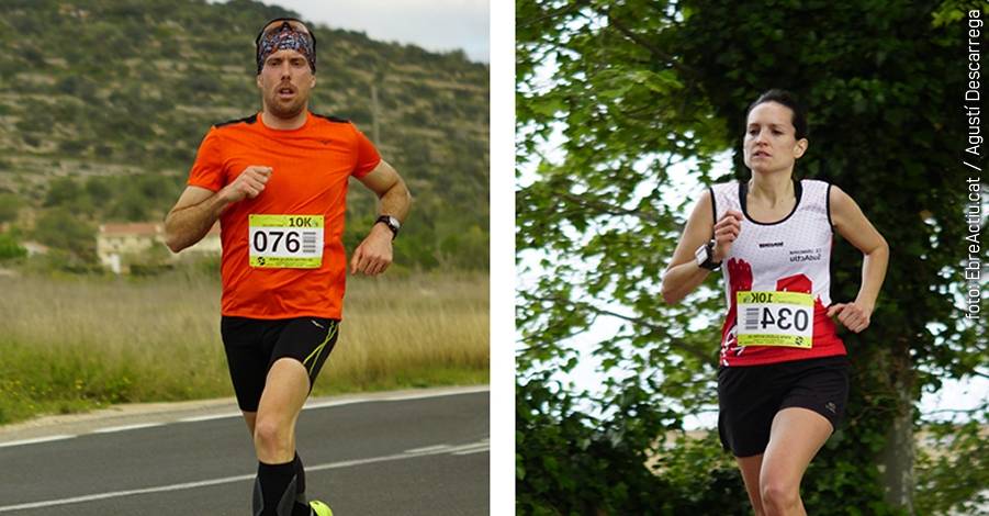 Ulldecona celebra els seus primers 10K amb vict�ria de Juanma Mart�nez i C�lia Callarisa