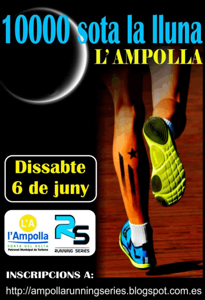 10000 Sota la Lluna a l�Ampolla