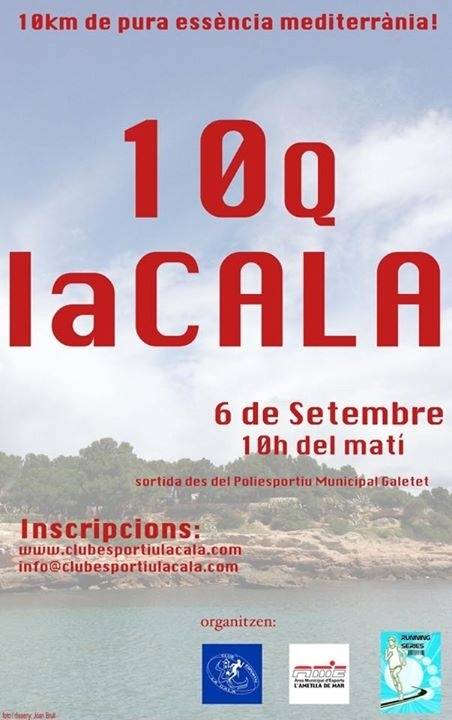10 KM La Cala de l�Ametlla de Mar