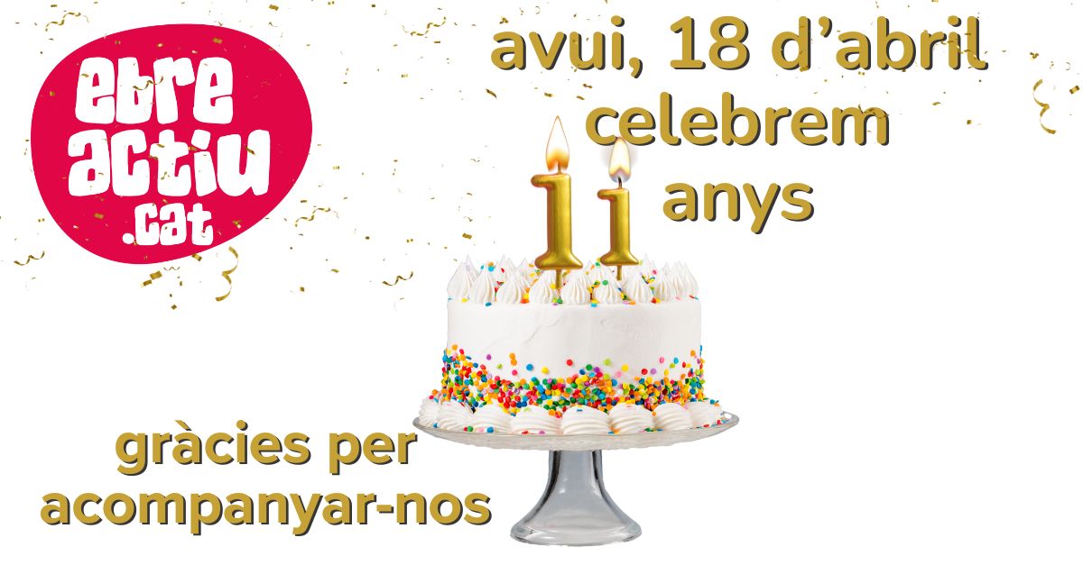 11� Aniversari d�EbreActiu