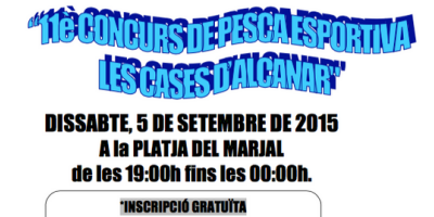 11� Concurs de Pesca Esportiva Les Cases d&rsquo;Alcanar
