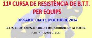11a cursa de resist�ncia de BTT per equips