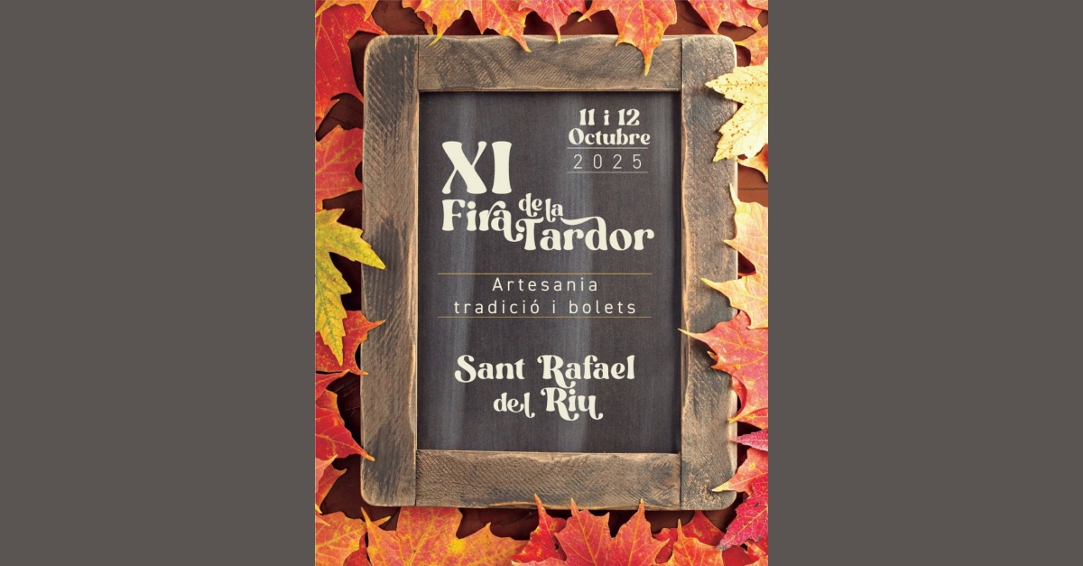 XI Fira de la Tardor. Artesania, tradici i bolets