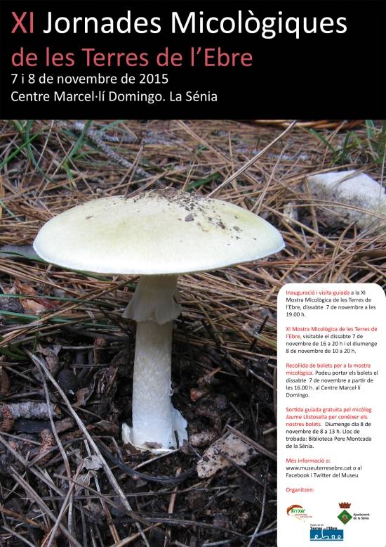 11es Jornades Micol�giques de les Terres de l�Ebre