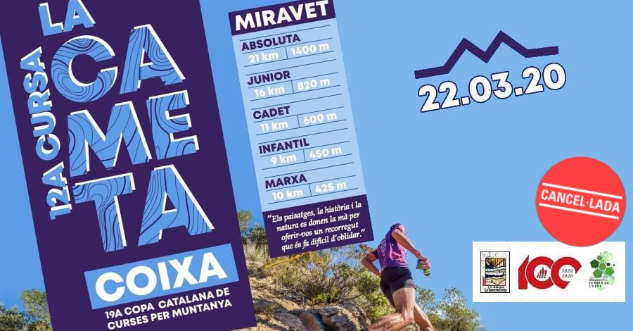 12a Carrera por monta�a La Cameta Coixa - Miravet **SUSPENDIDA