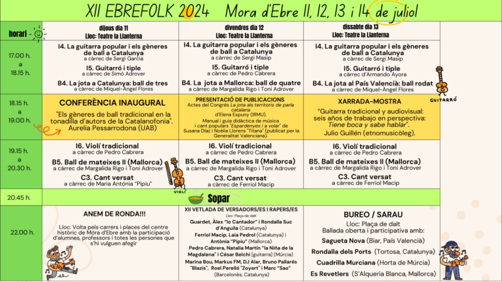 XII Campus de patrimonio etnomusical Ebrefolk | EbreActiu.cat, revista digital de ocio activo | Terres de l�Ebre...