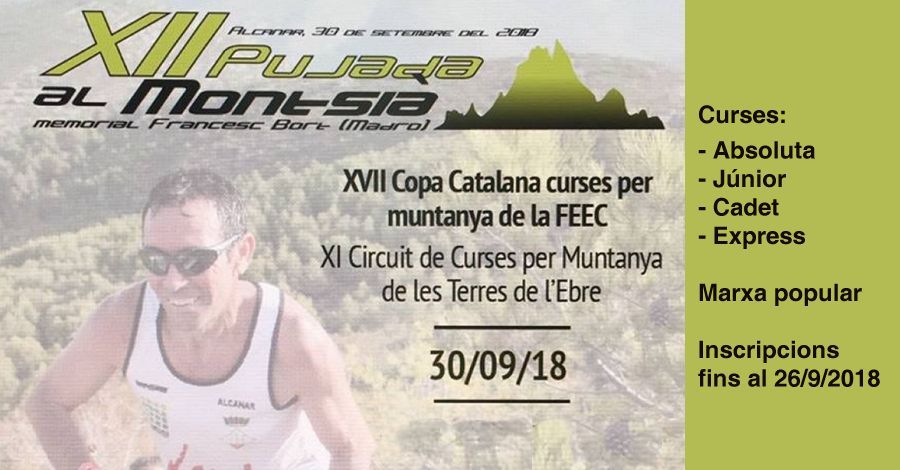 12a Pujada al Montsi� - Memorial Francesc Bort (Madro)