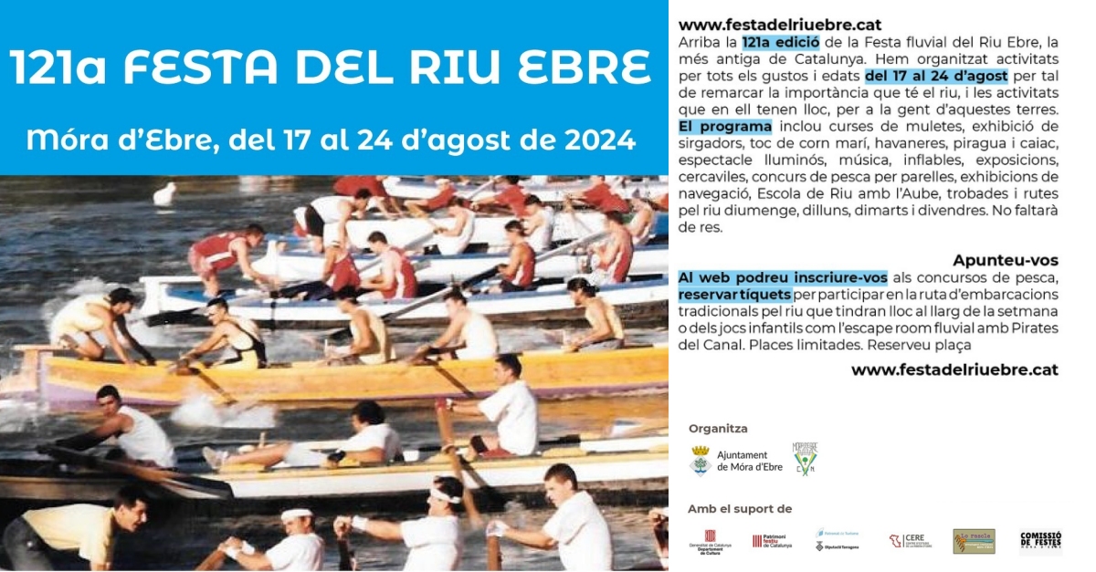 121a Festa del Riu a M�ra d�Ebre
