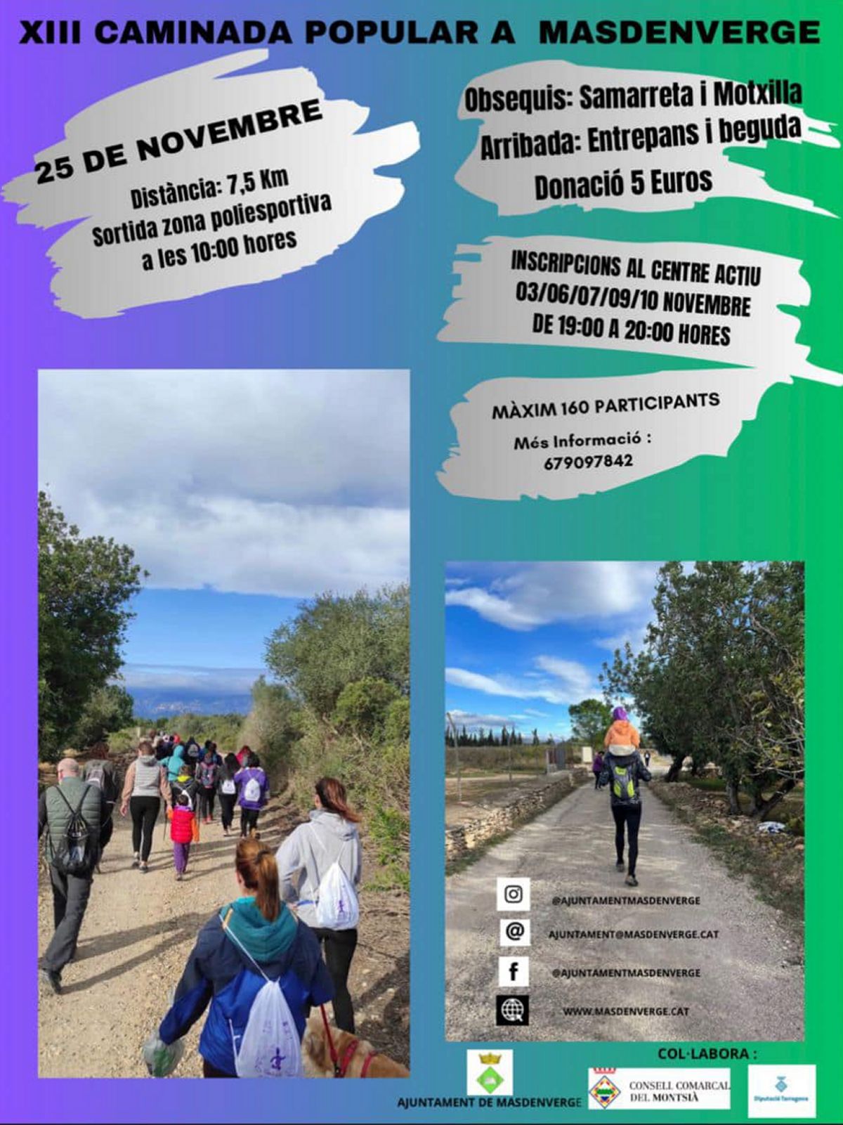 XIII Caminada popular a Masdenverge XIII Caminada popular a Masdenverge