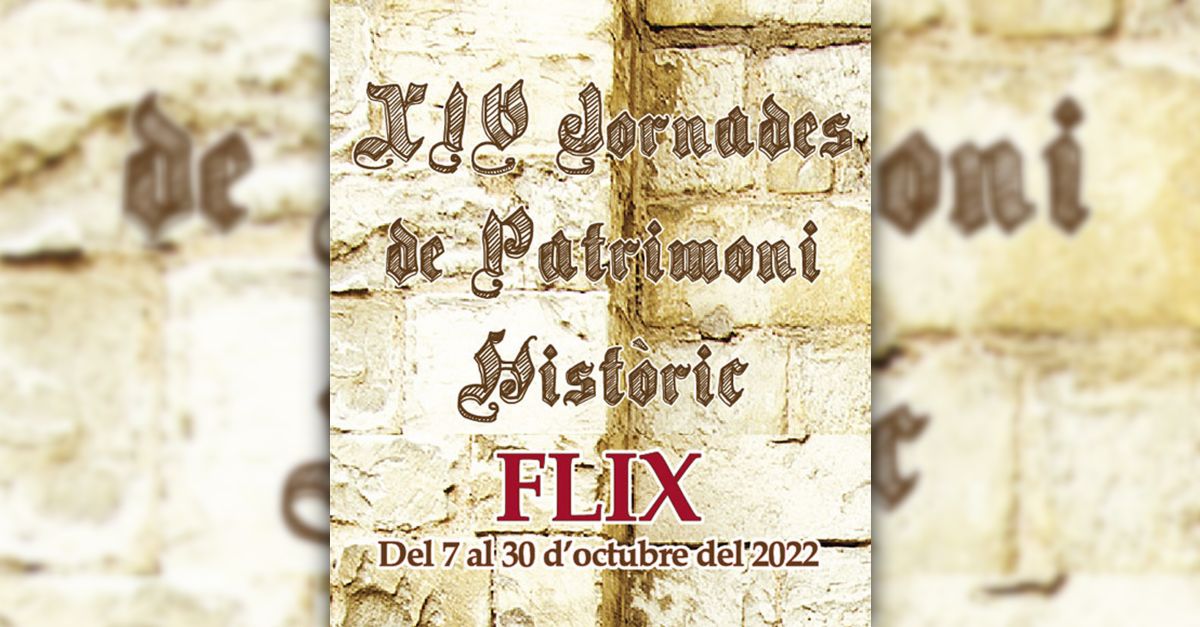 XIV Jornadas de Patrimonio Hist�rico: �Viure a pag�s als segles medievals�