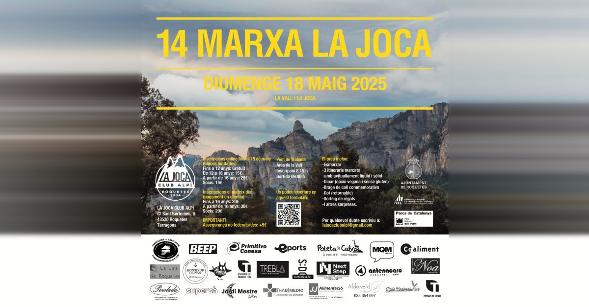 14a Marxa La Joca 14a Marxa La Joca