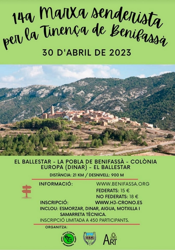 14a Marxa senderista per la Tinen�a de Benifass�