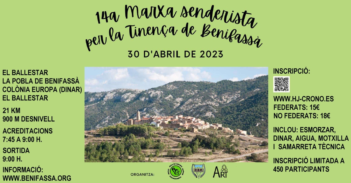 14a Marcha senderista por la Tinença de Benifassà