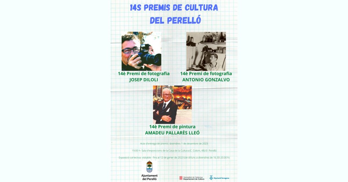 Acte d�entrega dels 14 Premis de Cultura del Perell�