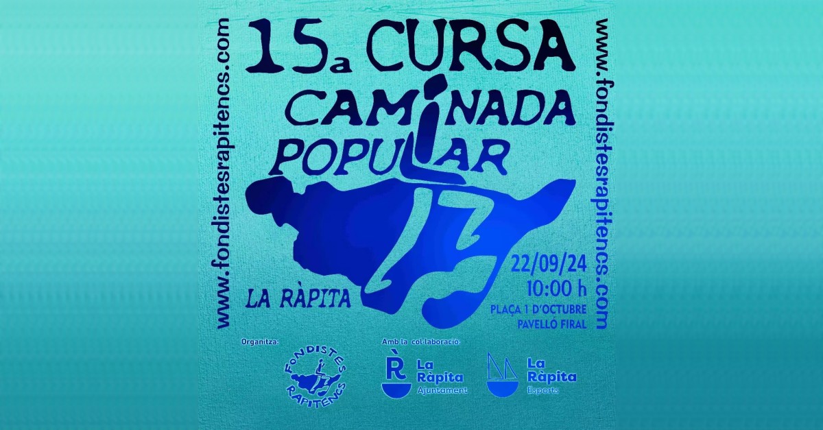 15a Cursa i Caminada popular de la R�pita