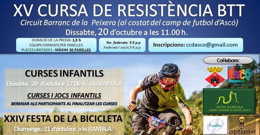 15a Cursa de resist�ncia BTT