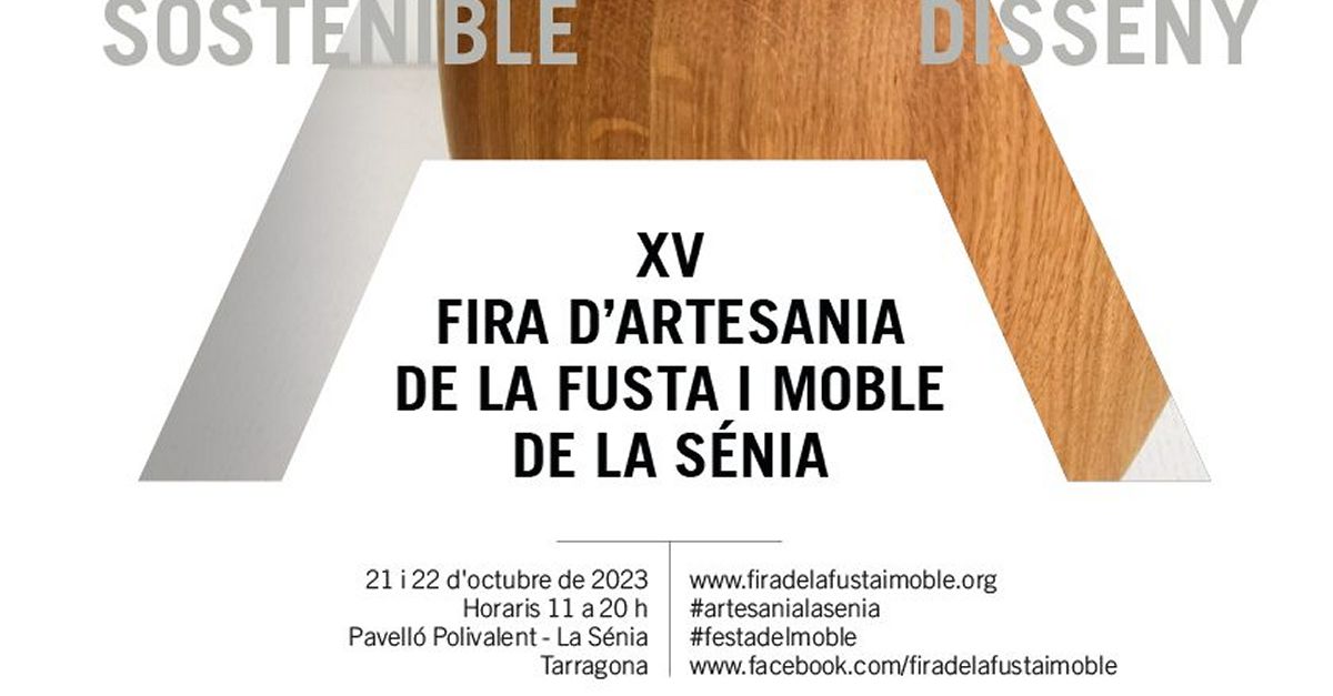 XV Fira d�Artesania de la Fusta i Moble de la S�nia