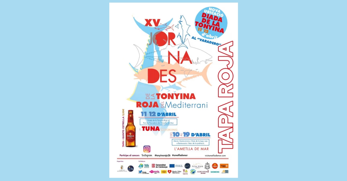 XV Jornades de la tonyina roja del Mediterrani. Ruta de la tapa roja