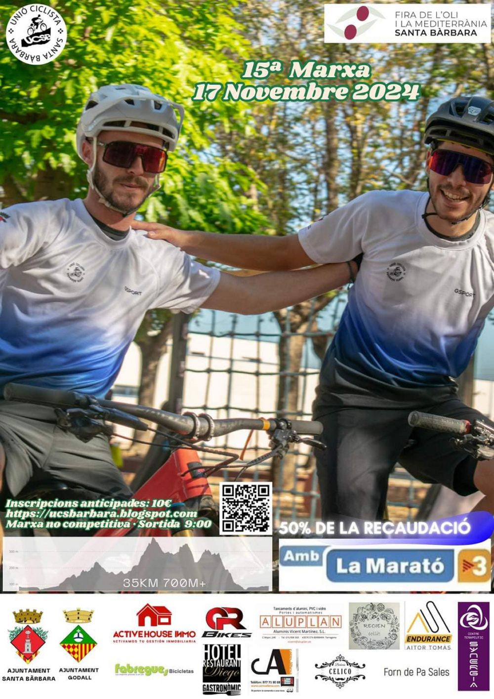 15a Marxa btt de la Fira de l�Oli de Santa B�rbara