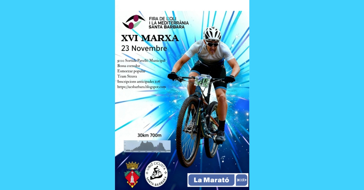 XVI Marxa BTT Fira de l�Oli de Santa B�rbara
