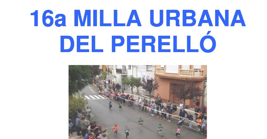 16a Milla Urbana del Perell�