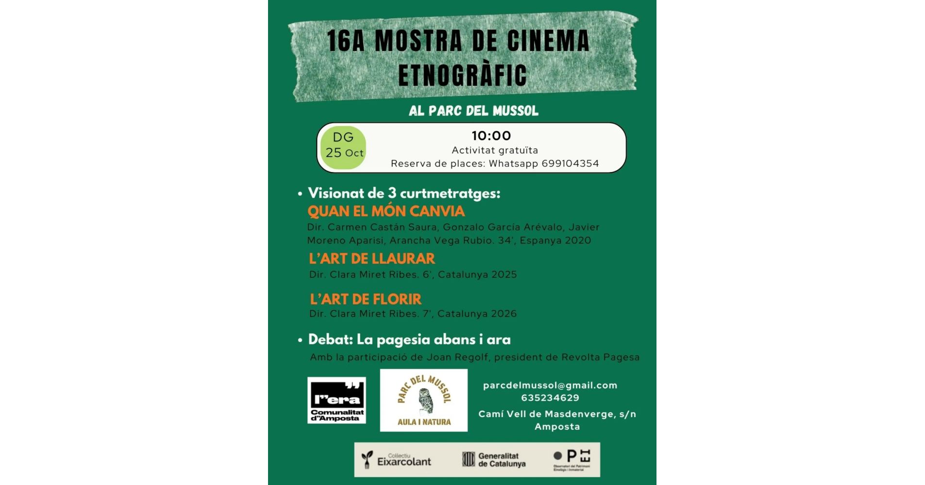 16a Mostra de cinema etnogr�fic