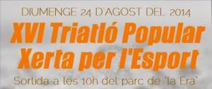 16� Triatl� popular de Xerta per l�Esport