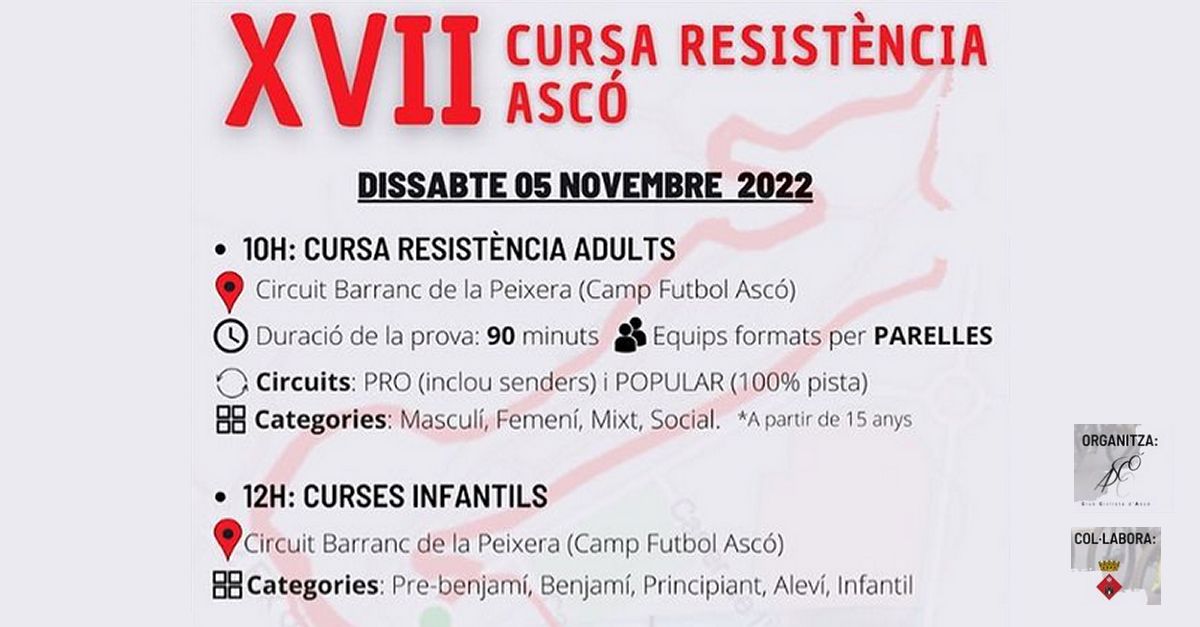 XVII Cursa resist�ncia BTT d�Asc�