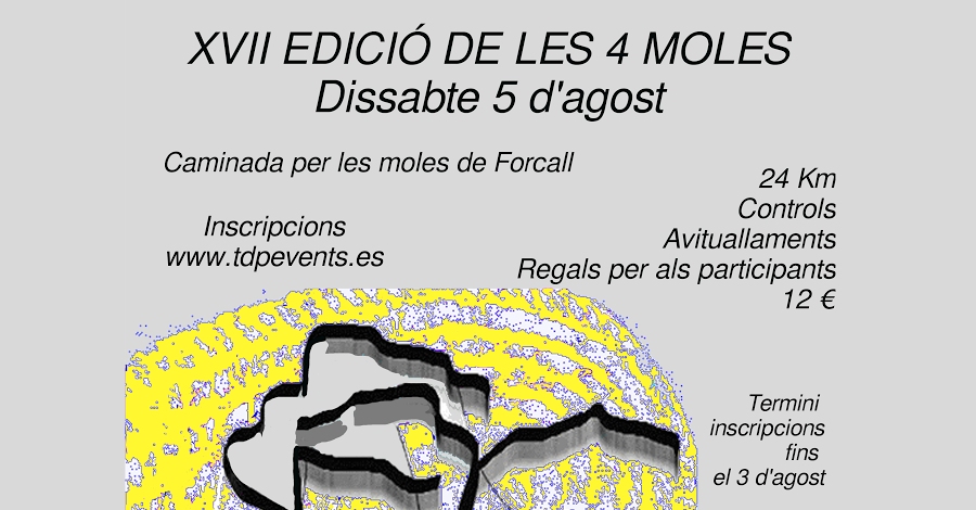 XVII edici�n de las 4 Molas. Caminata por las molas de Forcall