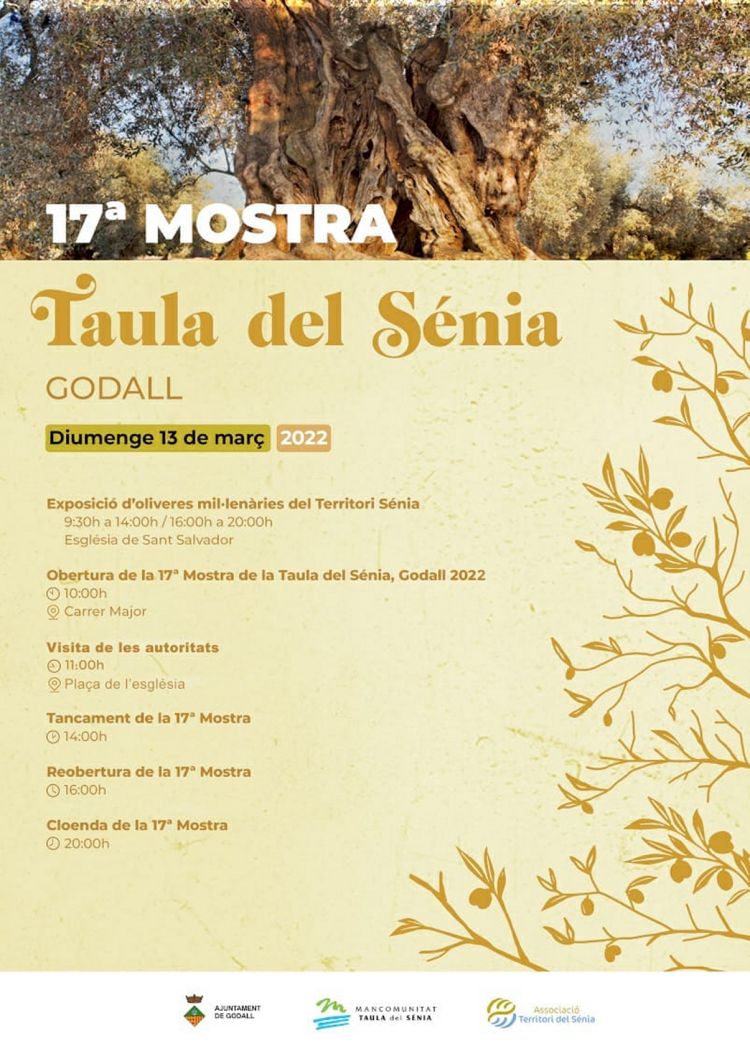17a Mostra Taula del Sénia 17a Mostra Taula del Sénia