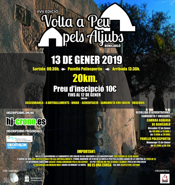 XVII Volta a Peu pels Aljubs XVII Volta a Peu pels Aljubs