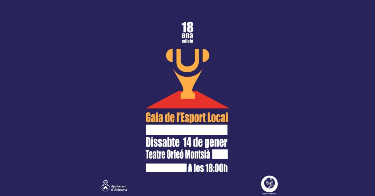 XVIII edici�n Gala del Deporte Local de Ulldecona
